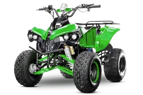 Kinder Elektroquad Warrior Eco midi Quad 1000W 48V ATV Kinderquad, Farbe:Grün von Kidcars