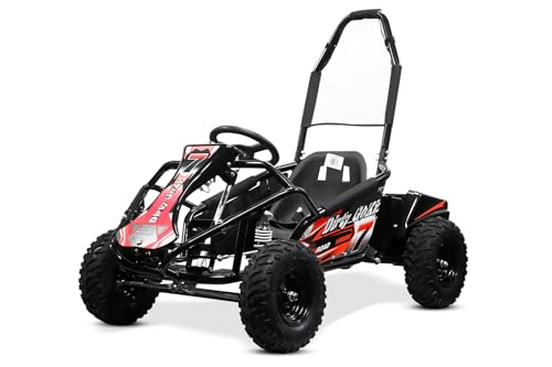 Nitro Motors Eco GoKid Dirty 1000W 48V 6 Zoll Offroad Kinderbuggy, Farbe:Rot von Kidcars