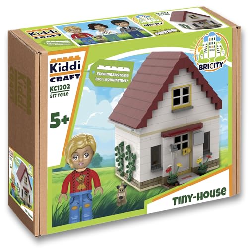 Kiddicraft KC1202 Tiny House - Wohnhaus Klemmbausteine, Stadt, City von Kiddicraft