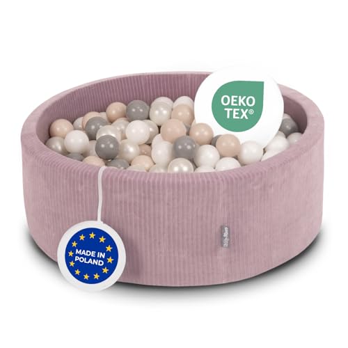 KiddyMoon Bällebad Kinder Schaumstoff 90X30cm/200 Bälle Für Baby Ab 1 Jahr KiddyMoon Bällebad Kinder Schaumstoff 90X30cm/200 Bälle Für Baby Ab 1 Jahr von KiddyMoon