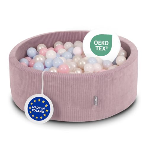 KiddyMoon Bällebad Kinder Schaumstoff 90X30cm/300 Bälle Für Baby Ab 1 Jahr KiddyMoon Bällebad Kinder Schaumstoff 90X30cm/300 Bälle Für Baby Ab 1 Jahr von KiddyMoon