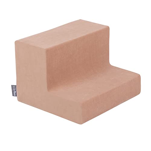 KiddyMoon Spielplatz Velvet Aus Schaumstoff Mit Samt Rund Bällebad Ballgruben Für Babys Spielbad Hindernisläufen, Hergestellt In Der EU, Wüstenrosa KiddyMoon Spielplatz Velvet Aus Schaumstoff Mit Samt Rund Bällebad Ballgruben Für Babys Spielbad Hindernisläufen, Hergestellt In Der EU, Wüstenrosa von KiddyMoon