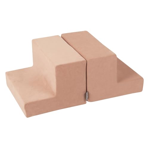 KiddyMoon Spielplatz Velvet Aus Schaumstoff Mit Samt Rund Bällebad Ballgruben Für Babys Spielbad Hindernisläufen, Wüstenrosa KiddyMoon Spielplatz Velvet Aus Schaumstoff Mit Samt Rund Bällebad Ballgruben Für Babys Spielbad Hindernisläufen, Wüstenrosa von KiddyMoon