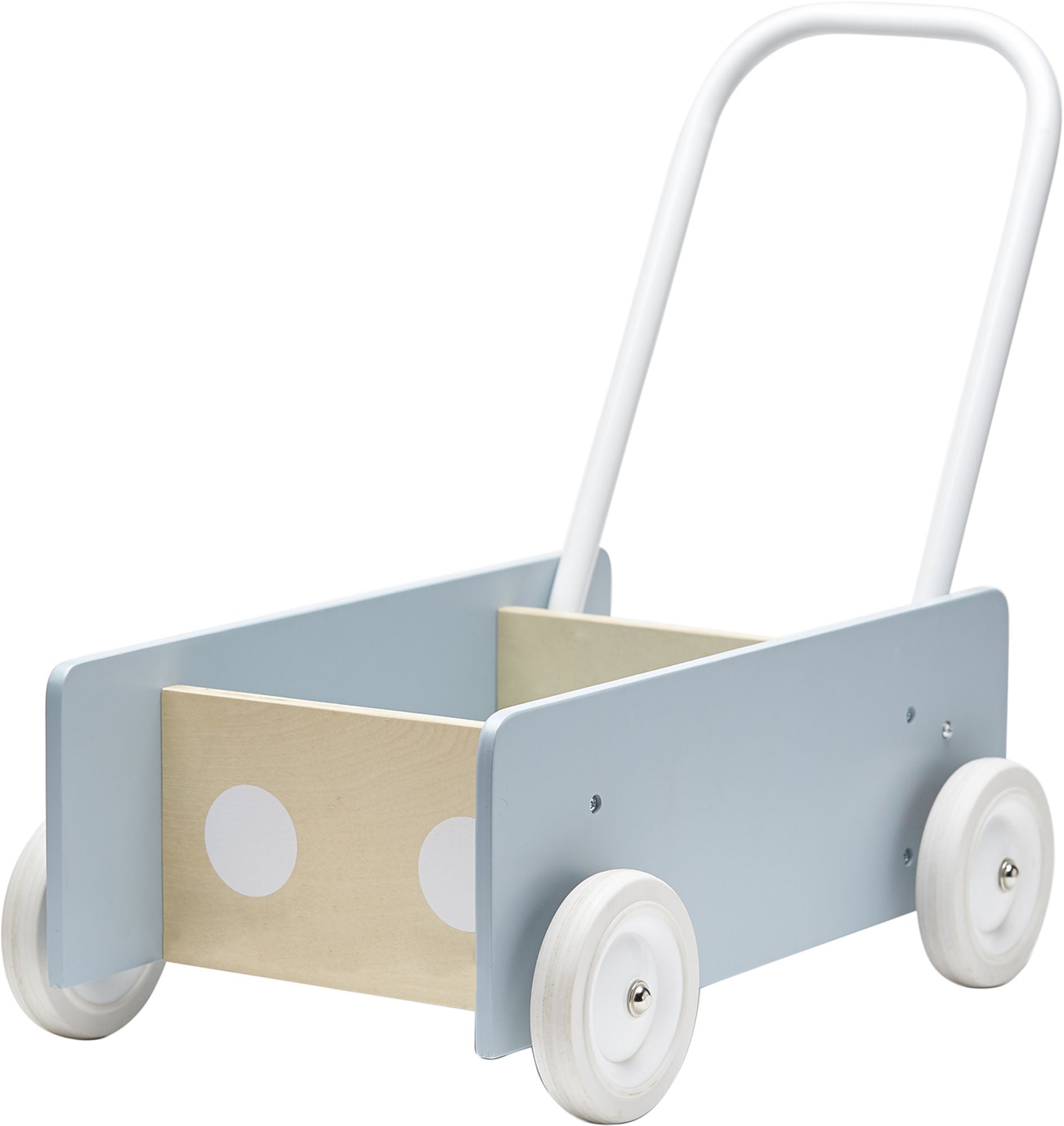 Kids Concept Lauflernwagen, Blau, Babyspielzeug von Kid's Concept