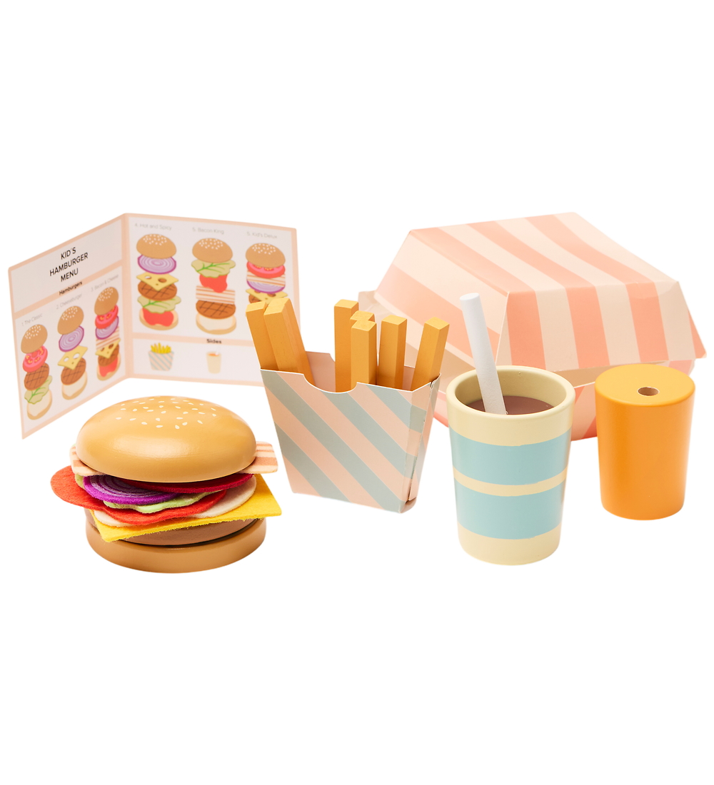 Kids Concept Spiellebensmittel - Hamburger-Menü - Kids Concept - One Size - Spiellebensmittel Kids Concept Spiellebensmittel - Hamburger-Menü - Kids Concept - One Size - Spiellebensmittel von Kids Concept