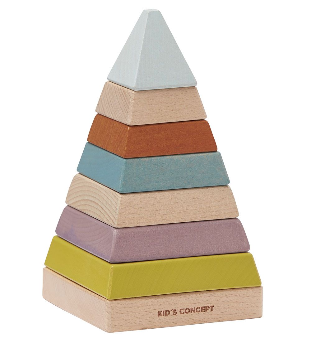 Kids Concept Stapelturm - Plocktorn-Pyramide - Neo - Multi - Kids Concept - One Size - Bauklötze Kids Concept Stapelturm - Plocktorn-Pyramide - Neo - Multi - Kids Concept - One Size - Bauklötze von Kids Concept