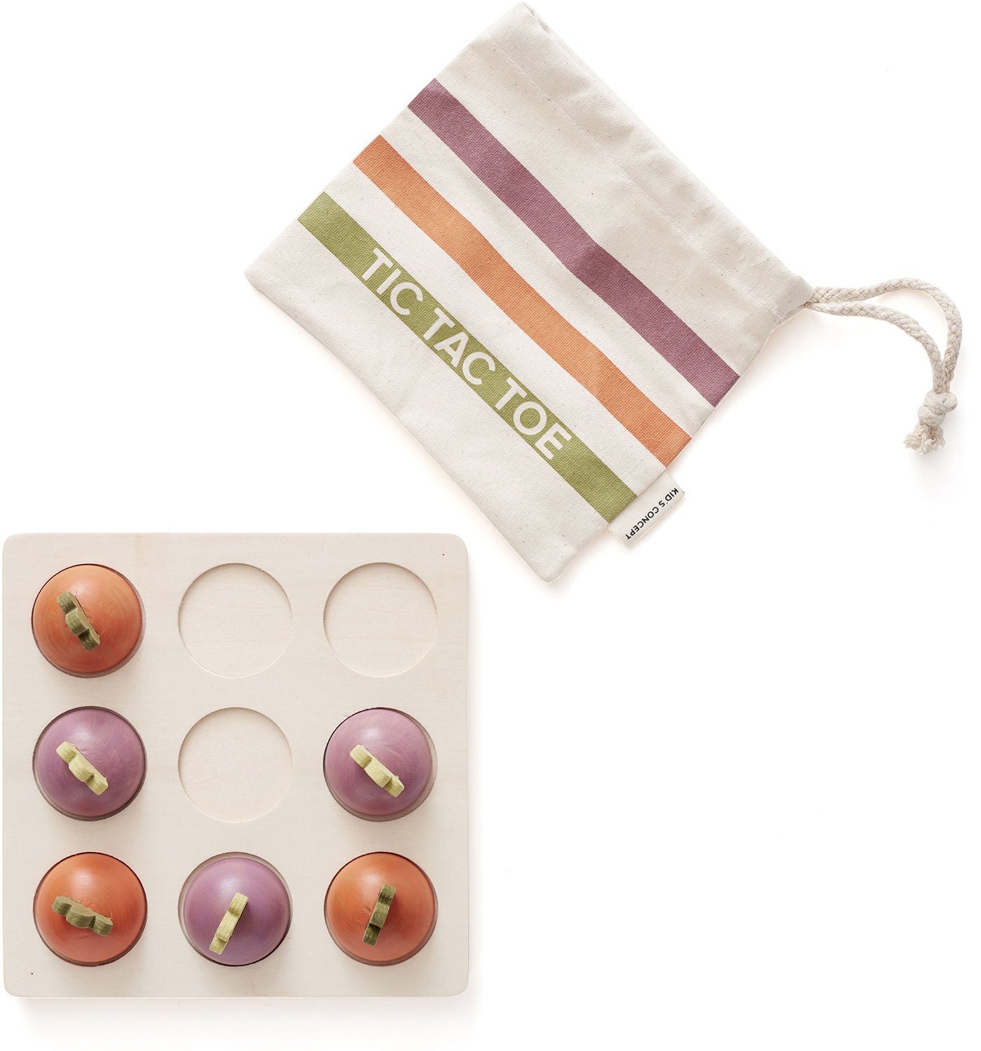 Kids Concept Tic Tac Toe Veggie von Kid's Concept