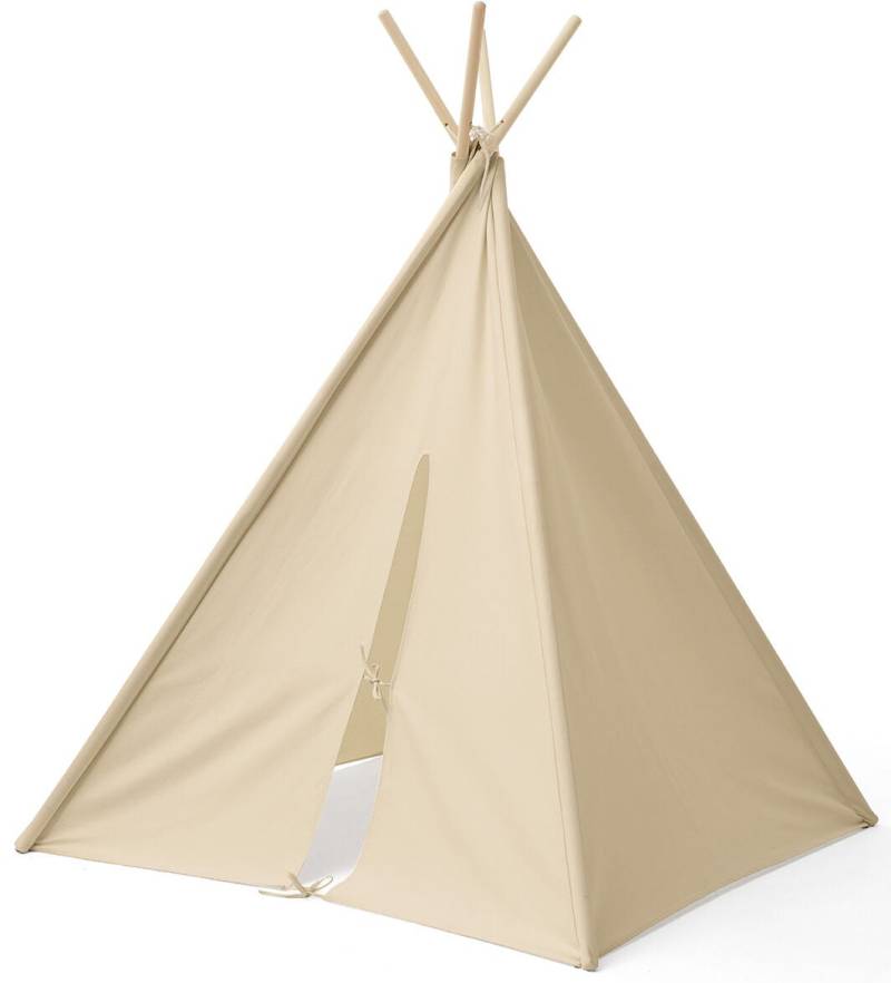 Kids Concept Tipi-Zelt, Beige von Kid's Concept