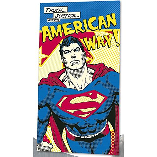 Desconocido Kids Licensing – dc16014 – Strandtuch – Superman von Kids Licensing