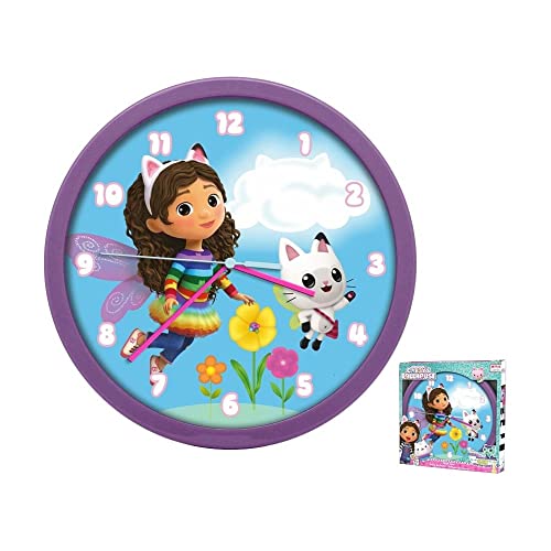 Reloj pared La Casa de Muñecas de Gabby von Kids Licensing