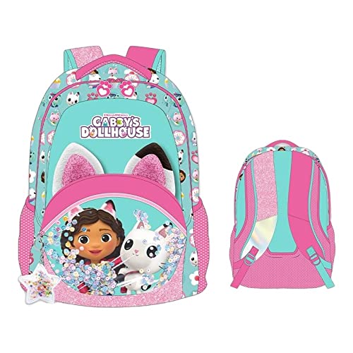 Gabbys Dollhouse GD00043 Rucksack, Mehrfarbig, 42 cm von Kids Licensing