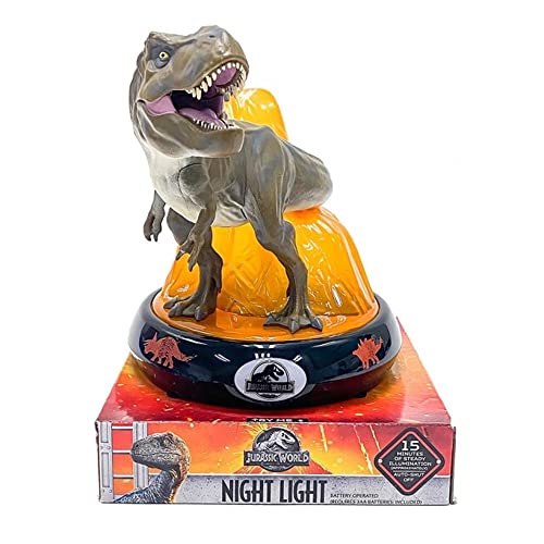 Kids Licensing KL86518 Jurassic World Lampe, Tierdruck, Mehrfarbig von Kids Licensing