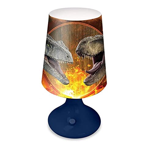 Kids Licensing KL86668 Jurassic World Lampe, Mehrfarbig von Kids Licensing