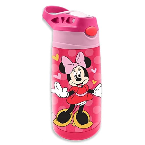 Trinkflasche Stahl [450ml] - Minnie Maus von Kids Licensing