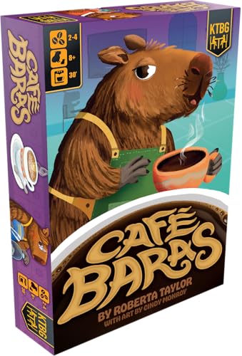 KTBG Cafe Baras, Familien-Kartenspiel, für 4 Spieler und 8 Jahre KTBG Cafe Baras, Familien-Kartenspiel, für 4 Spieler und 8 Jahre von Kids Table Board Gaming