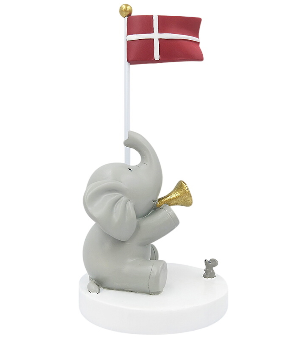 Kids by Friis Tischdekoration - 14,5 cm - Elefant m. Trompete un - Kids by Friis - One Size - Dekoration Kids by Friis Tischdekoration - 14,5 cm - Elefant m. Trompete un - Kids by Friis - One Size - Dekoration von Kids by Friis