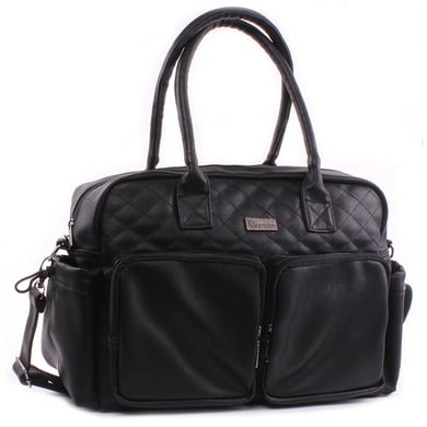 Kidzroom Wickeltasche Vision Leather Black von Kidzroom