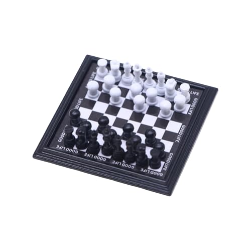 1/12 Maßstab Metal Schachspiel Für Miniatursammlungen Und Displays Für Haus Oder Büroanzeige Hochwertiges Metall Miniatur Schachsatz 1/12 Maßstab Metal Schachspiel Für Miniatursammlungen Und Displays Für Haus Oder Büroanzeige Hochwertiges Metall Miniatur Schachsatz von KieTeiiK