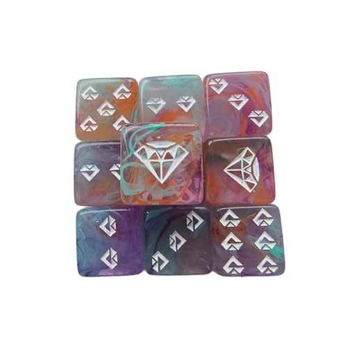 10pcs Round Corner Sechside Dices Rollenspiel Spiel Dices Math Counting Teaching Tool Für Brettspiel KTV Party Acryl Dices Geschenk 10pcs Round Corner Sechside Dices Rollenspiel Spiel Dices Math Counting Teaching Tool Für Brettspiel KTV Party Acryl Dices Geschenk von KieTeiiK