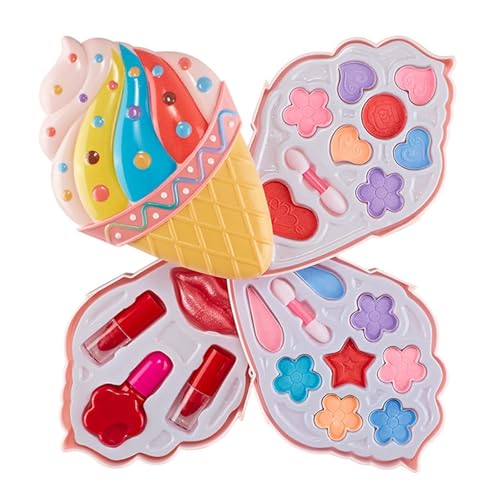 Echtes Make Up Set Für Mädchen Prinzessin Spiel Make Up Set Kinderspielzeug Sicherer Lidschatten Für Mädchen Rollenspiel Geburtstagsgeschenk Für Kinder von KieTeiiK