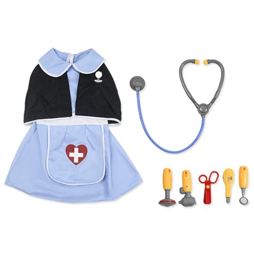 Halloween Kostüm Für Kinder Kinder Outfit Feuerwehrmann Polizist Arzt Krankenschwester Weste Cosplay Kostüm. Besonderheiten: Produktname von KieTeiiK