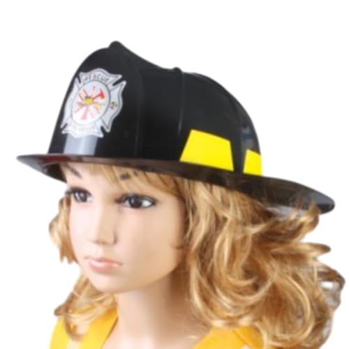 KieTeiiK Kinder Feuerwehrmann Hut Feuerwehrmann Kostüm Feuerwehrmann Helm Halloween Dress Up Requisiten Lustige Partyhüte Frauen Feuerwehrmann Helme von KieTeiiK