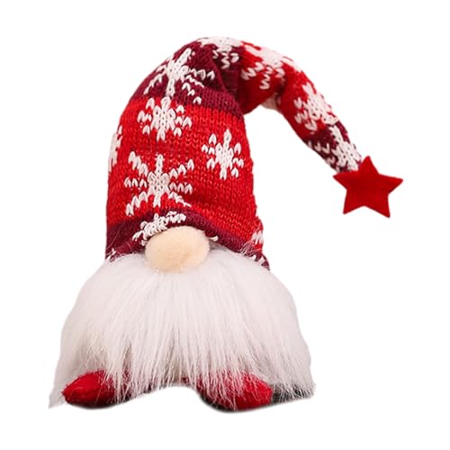 KieTeiiK Leuchtende Weihnachtswichtel Zwergzwerge Tomte Schwedische Nisse Skandinavisches Dekor Zwergenpuppe Rudolph (Weihnachtsversion) von KieTeiiK