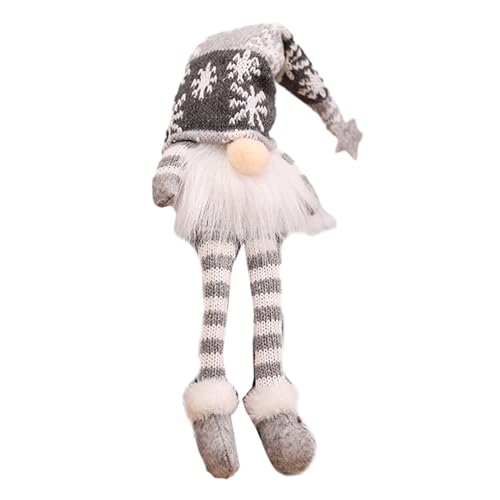 KieTeiiK Leuchtende Weihnachtswichtel Zwergzwerge Tomte Schwedische Nisse Skandinavisches Dekor Zwergenpuppe Rudolph (Weihnachtsversion) von KieTeiiK