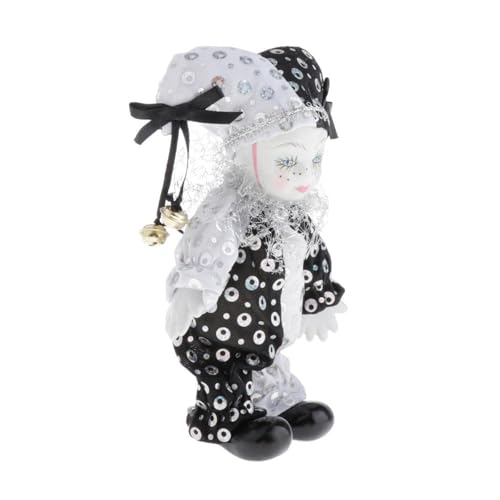 KieTeiiK Porzellan Circus Clown Figur Handgemalte Modellfigur Ästhetische Dekorative Für Home Office Tabletop Display Antique Clown Figurine KieTeiiK Porzellan Circus Clown Figur Handgemalte Modellfigur Ästhetische Dekorative Für Home Office Tabletop Display Antique Clown Figurine von KieTeiiK