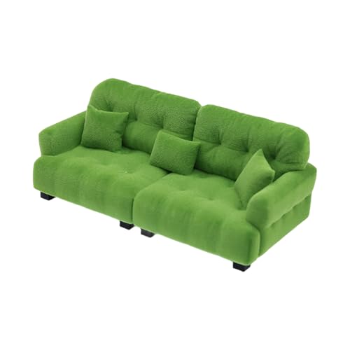 KieTeiiK Miniatur Wohnzimmer Sofa Couch Modell Detaillierte Verschiebung Puppenmöbel 1/12 Maßstabmodell Für Collector Doll Sofa Für Sammler KieTeiiK Miniatur Wohnzimmer Sofa Couch Modell Detaillierte Verschiebung Puppenmöbel 1/12 Maßstabmodell Für Collector Doll Sofa Für Sammler von KieTeiiK