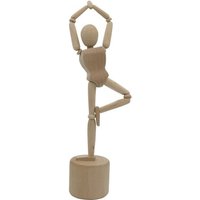 Yoga Push Puppet von Kikkerland Europe