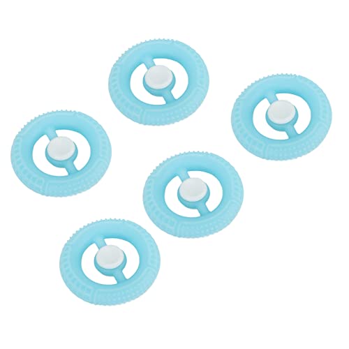 5PCS Rotierender Spinner Runder Griffring Reifenform Rotierender Gyro-Griffring Zum Stressabbau (Blau) von Kikumi