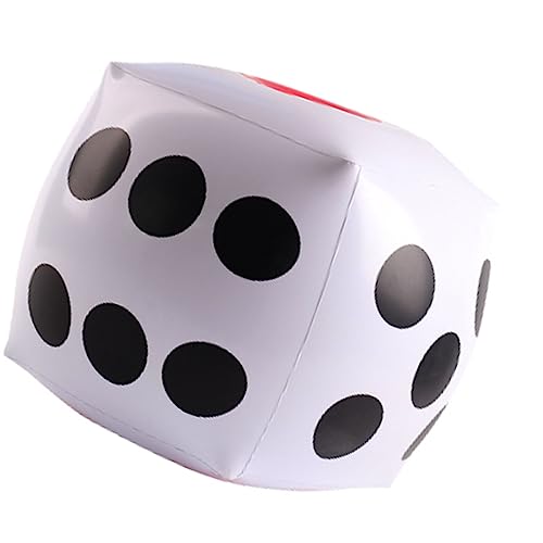 Kikumi 15in Jumbo Aufblasbare PVC -Würfel für Indoor -Outdoor Spiele, Poolparty Kikumi 15in Jumbo Aufblasbare PVC -Würfel für Indoor -Outdoor Spiele, Poolparty von Kikumi