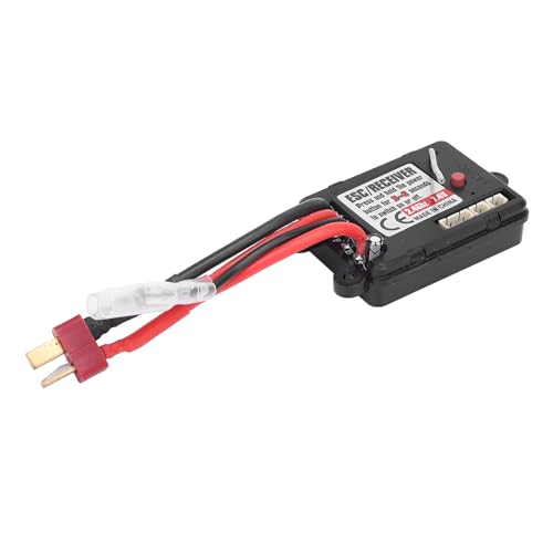 Kikumi RC Car Brushed ESC Enhanced Performance Elektronischer Geschwindigkeitsregler für 16101 16102 16103 16201 RC Car von Kikumi