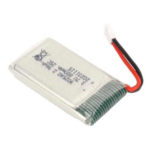 Kikumi RC Quadcopter Drohnenbatterie 3,7 V 800 MAh Wiederaufladbare Lithiumbatterie mit XH2.54-Stecker für Cheerson CX-30 von Kikumi