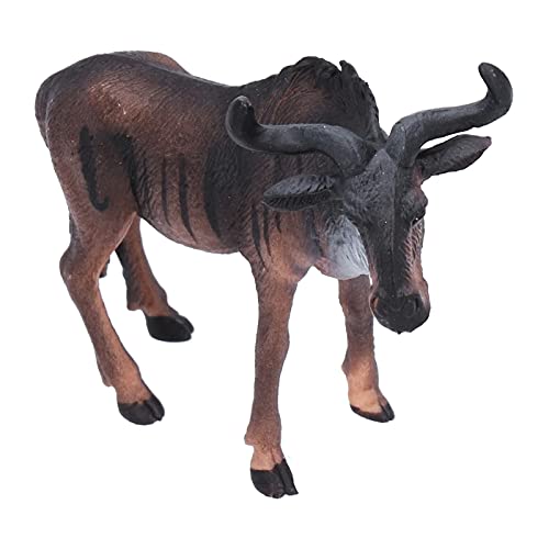 Kikumi Realistische Tierspielzeugstatue, Afrikanische Dschungeltiere, Gnus, Plastikspielzeug, Spielset, von Kikumi