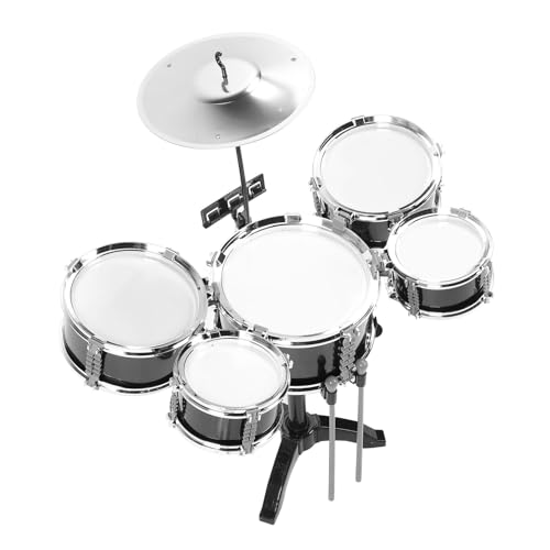 Kleinkind Jazz Drum Kit Kinder Spielzeug Jazz Drum Set Drumming Musical Instrument für Anfänger Kinder über 3 Jahre Alt von Kikumi