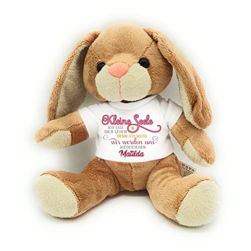 Kilala Hase Kuscheltier für Sternenkinder mit Namen Trauer Abschied Stille Geburt (Mädchen kleine Seele) von Kilala