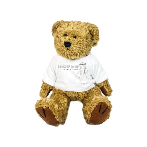 Kilala Kuscheltier Bär Schutzengel Pastell Teddy Stofftiere Geschenk Trostpflaster Plüschtier (ohne Namen) von Kilala