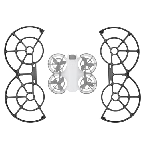 Kimyoaee Propellerschutz für DJI Neo Mini Drohne Zubehör Propeller Protector Anti-Kollisionsringe Stoßstange (Schwarz) von Kimyoaee