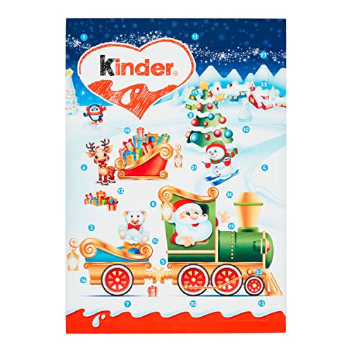 Kinder Mini Adventskalender Weihnachtsmann 135g (2 Stück) von Kinder