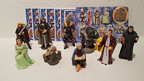 Kinder Überraschung, DER Herr DER Ringe - Teil 3 / Serie von 2003 mit Allen Beipackzetteln von Kinder