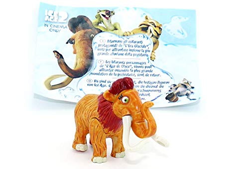 Kinder Überraschung Ellie mit deutsch mit Beipackzettel und Bauanleitung (Ice Age 2) Filmfigur von Kinder