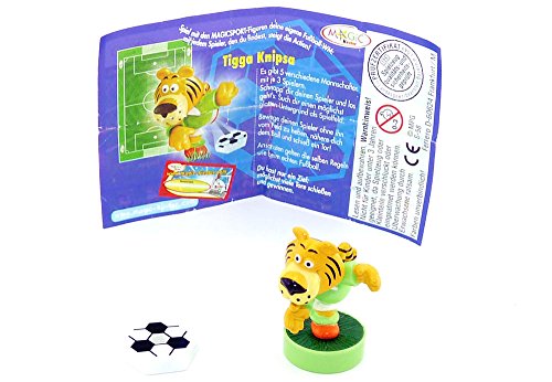 Kinder Überraschung Tigga Knipsa mit Ball und deutschen Beipackzettel (Magic Sport) von Kinder