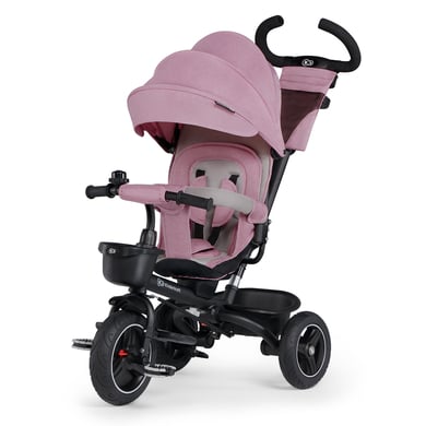 Kinderkraft 5 in 1 Dreirad SPINSTEP, mauvelous pink von Kinderkraft