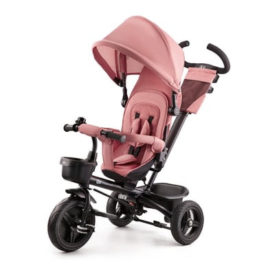 Kinderkraft 6 in 1 Dreirad Aveo, Rose pink von Kinderkraft