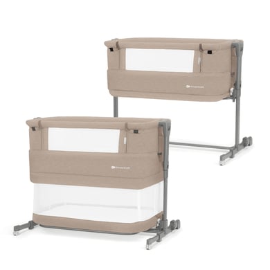 Kinderkraft Beistellbett NESTE GROW beige von Kinderkraft