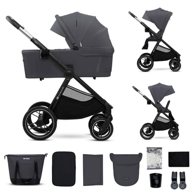 Kinderkraft Kinderwagen 2in1 NEA 2 Deep Grey von Kinderkraft