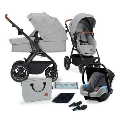 Kinderkraft Kinderwagen B Tour 3 in 1 Mink Pro Light Grey von Kinderkraft