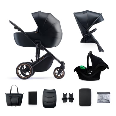 Kinderkraft Kinderwagen Prime2 3in1 Mink Pro Venezian Black von Kinderkraft